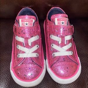 Sparkling Pink Converse